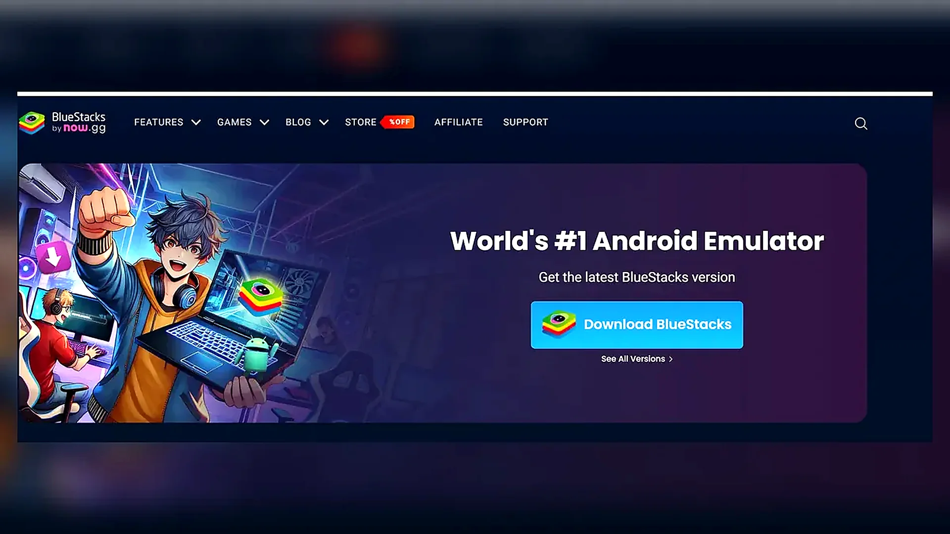 Download BlueStacks 5 for HappyMod on PC